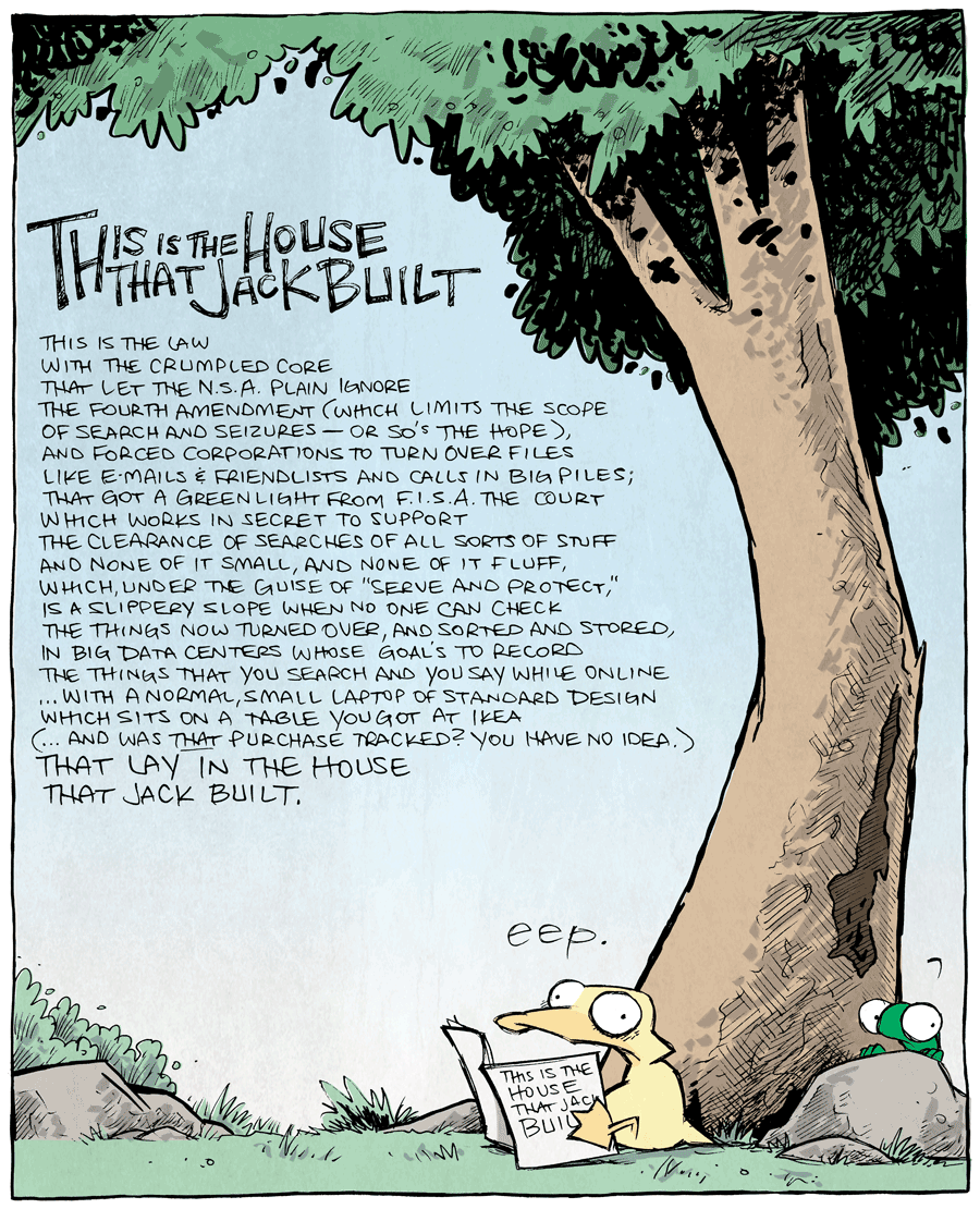 This is the House that Jack Built - Sheldon® Comic Strip