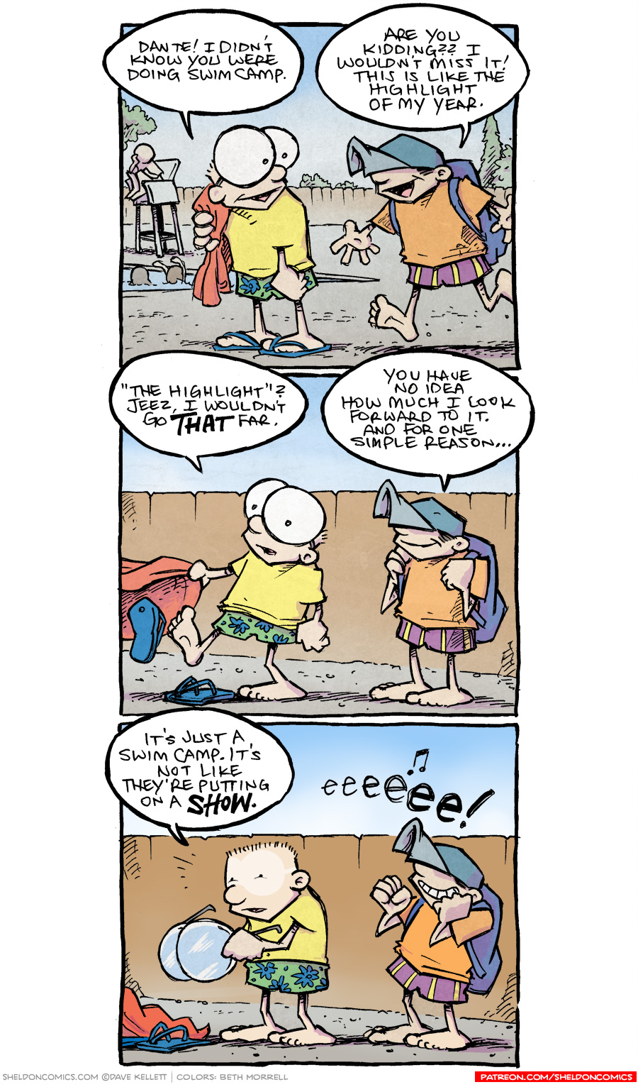 Wouldn't Miss It Sheldon® Comic Strip