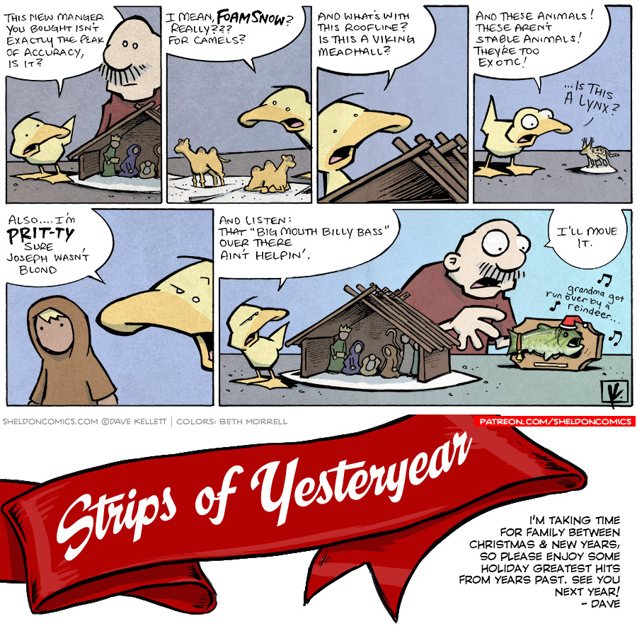 Historically Questionable Sheldon® Comic Strip