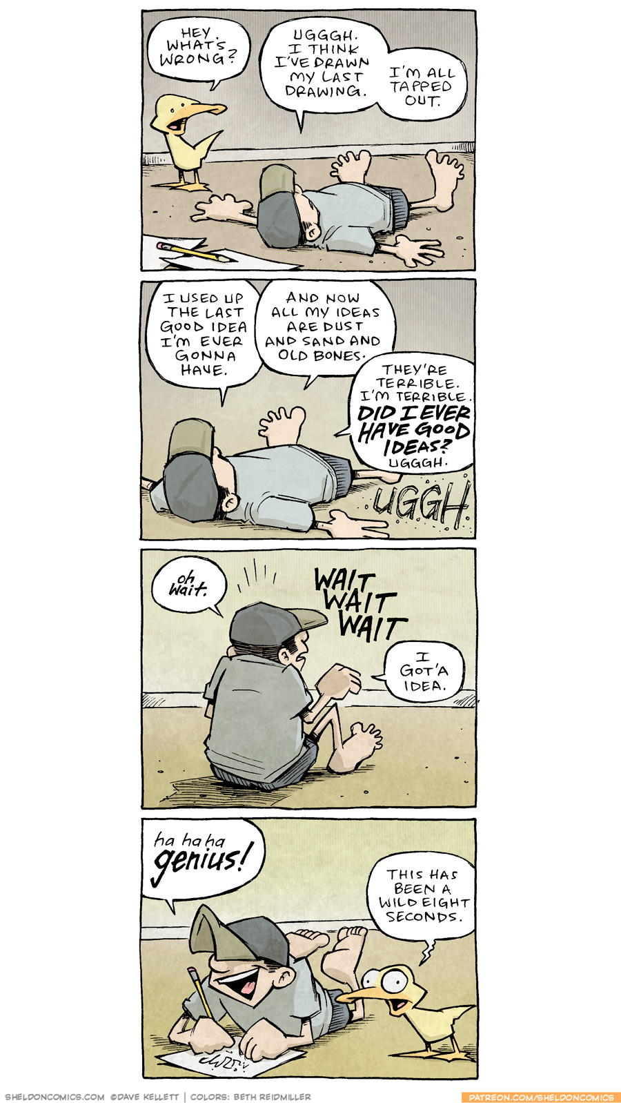 Drawn Out Sheldon® Comic Strip